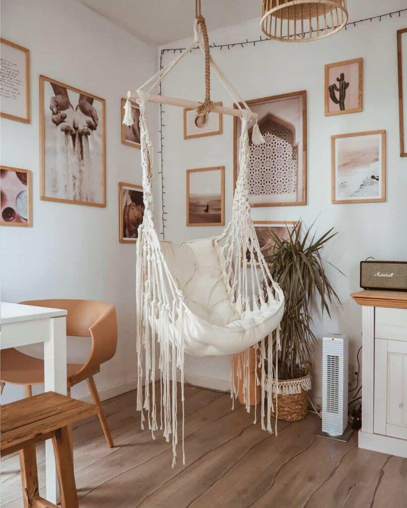 Hamak brazylijski huśtawka z Bali boho