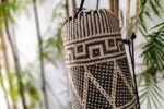 Ręcznie robiony plecak z rattanu w stylu boho z Bali i Borneo