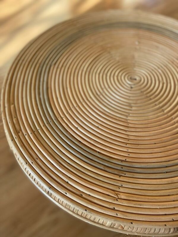 stolik rattanowy okrągły