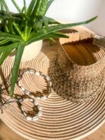 Daszek przeciwsłoneczny ręcznie robiony na Bali