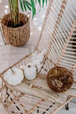 złoty nóż i widelec pineapple