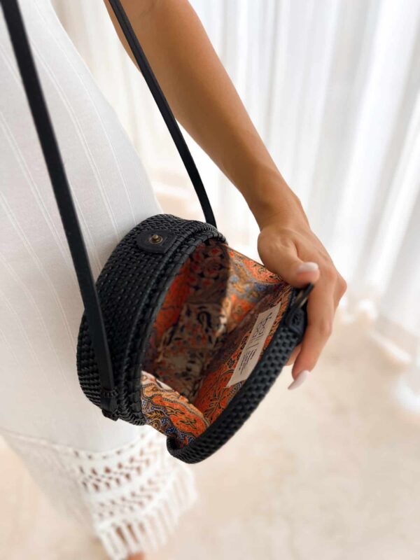 Torebka Rattanowa ATE Black - Image 2