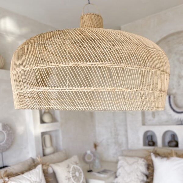 Duża lampa rattanowa 100cm XL