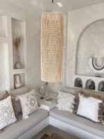 lampa rattanowa stojąca wisząca