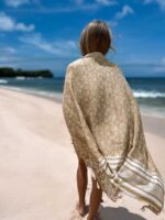 Pareo Plażowe Chusta ASTRI BEŻOWE - Image 6