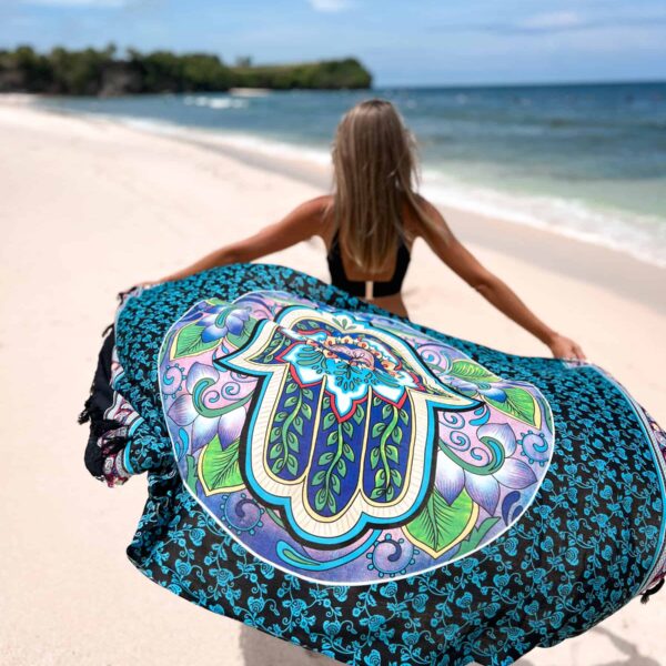pareo plażowe chusta na plażę boho