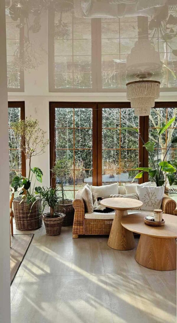 lampa wisząca żyrandol boho