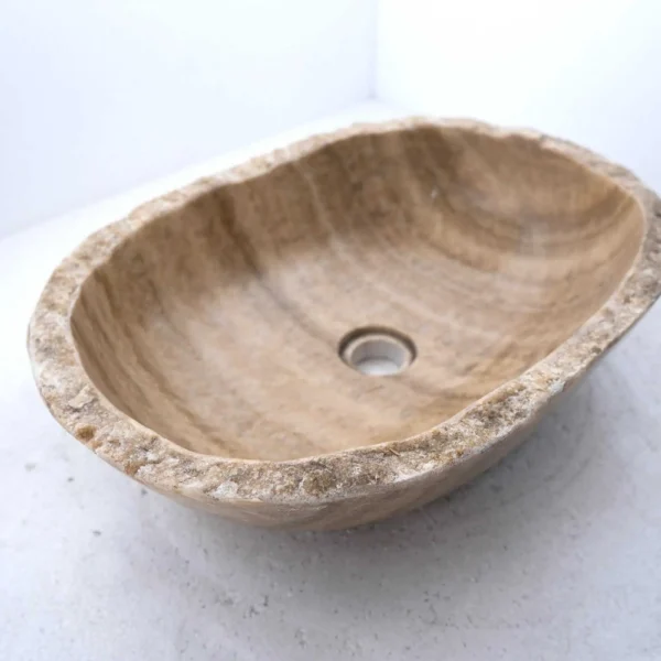 umywalka kamień naturalny ciemna