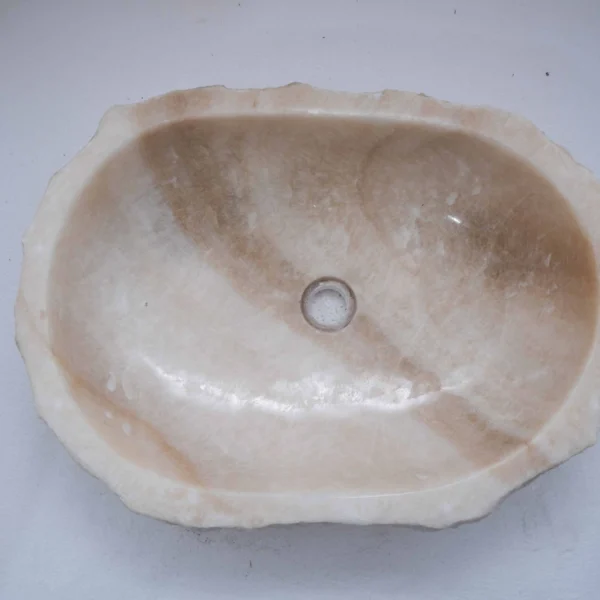 umywalka kamienna jasna