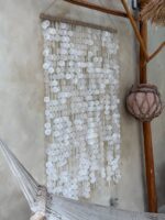 panel ścienny boho z masy perłowej