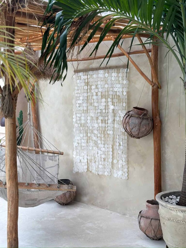 panel ścienny z masy perłowej