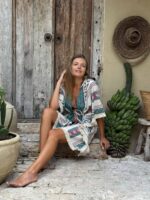 narzutka boho tunika