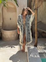 kimono damskie szlafrok plażowy
