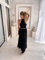 elegancka sukienka maxi na wesele letnia