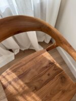 krzesło tekowe do jadalni
