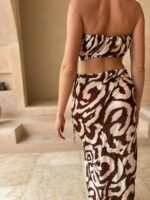 spódnica i top komplet