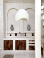 lampa betonowa piaskowa