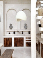 lampa japandi wabi sabi