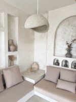 designerska lampa wabi sabi